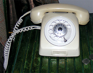 rotary telephone