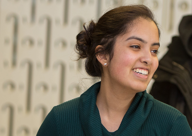 Student at neural engineering course.